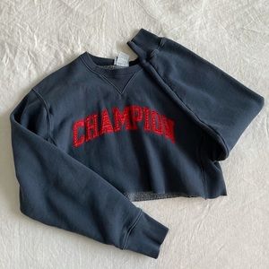 NEW Champion Crop Sweatshirt